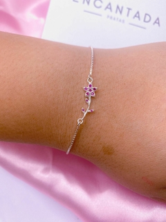Pulseira Flor Rubelita - comprar online