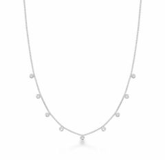 Colar Choker Zircônia