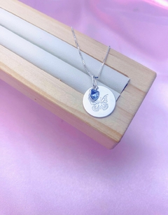 Colar Borboleta Com Ponto de Luz - comprar online