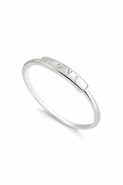 Anel de Prata Love - comprar online