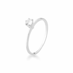 Anel Solitário Clássico - comprar online