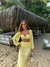 Conjunto Cropped e Saia Longa