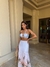 Conjunto Top e Saia Longa na internet