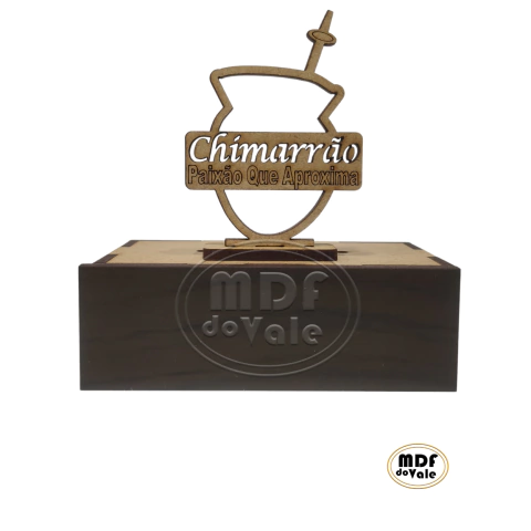 Enfeite de chimarrão CH17 - Chimarrão, paixão que aproxima