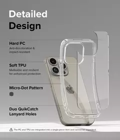 Funda Ringke Fusion Clear iPhone - tienda online