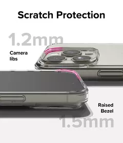 Funda Ringke Fusion Clear iPhone - Brillante Store