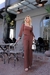Conjunto Viscose Fúcsia e Marinho - Elegante e Confortável para o Verão | Moselin