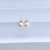 Brincos Perola P - Banhado A Ouro 18K