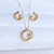 Conjunto Pantera - Banhado A Ouro 18K