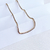 Choker Riviera Lavanda - Banhado em Ouro 18k