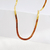 Colar Fita 5MM / 60cm Banhado a Ouro 18k