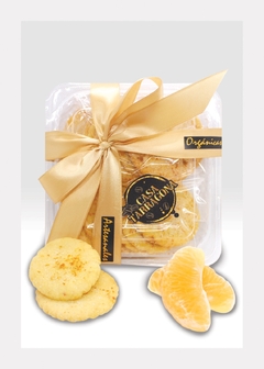 GALLETAS ORGANICAS DE MANDARINA EN HARINA DE ALMENDRA