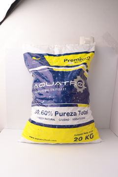 Sal en pellet 99.6% de pureza Aquatrol