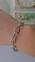 Pulsera de cadena con brillos