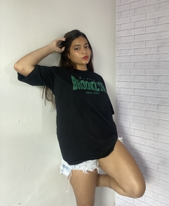 T-Shirt Brooklin New York - mavy