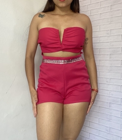 Macaquinho Paty rosa - comprar online