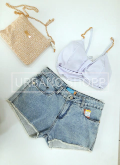 Shorts Jeans Claro Cós Alto (Tam 44) US304 - comprar online