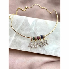CHOKER ARO • SEMIJÓIA na internet