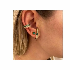 BRINCO EAR HOOK SEMIJÓIA - HA. Acessórios