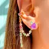 BRINCO EAR CHAIN GOTAS FUSION - 3 FORMAS DE USAR