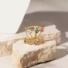 ANEL LUD BANHO OURO - HA. Acessórios