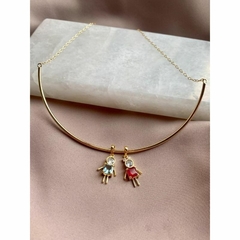 CHOKER ARO • SEMIJÓIA - comprar online