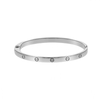 BRACELETE CARTY - VERNIZ ITALIANO PRATEADO