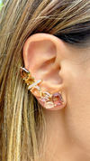 BRINCO EARCUFF PEDRAS