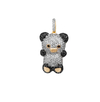 PINGENTE PANDA ARGOLA CRAVEJADA BANHO OURO