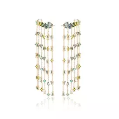 BRINCO EARCUFF VERDE - HA. Acessórios