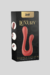 Vibrador flexivel com ponta dupla Double Passion Intt Luxury (Vermelho) na internet