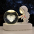 Bola de cristal de astronauta 3D, lampara luz led para habitacion
