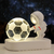 Bola de cristal de astronauta 3D, lampara luz led para habitacion - comprar en línea