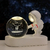 Bola de cristal de astronauta 3D, lampara luz led para habitacion - moda alegre