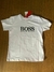 Camiseta Hugo Boss Branca Letra