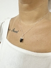 Colar pedra onix