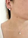 Conjunto pérola zircônia