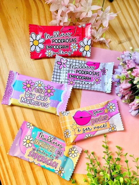 Kit Kat Personalizado - Dia da Mulher