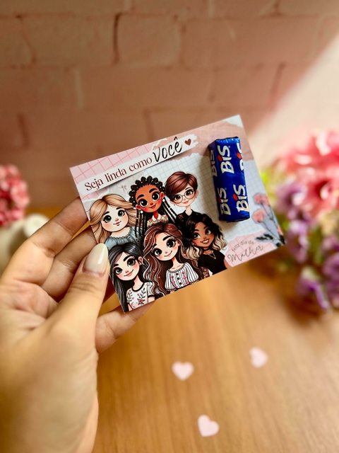 Card com Bis - Dia da Mulher