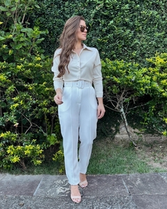 Calça Alfaiataria Feminina - Friso Frontal