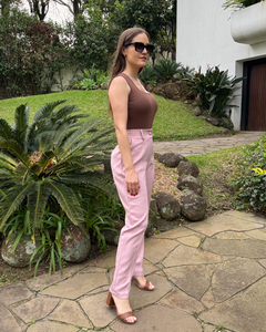 Calça Alfaiataria Feminina - Friso Frontal - Anna Store