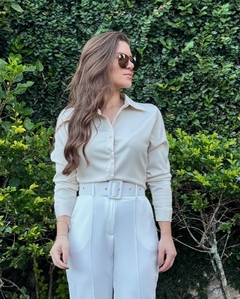 Calça Alfaiataria Feminina - Friso Frontal - comprar online