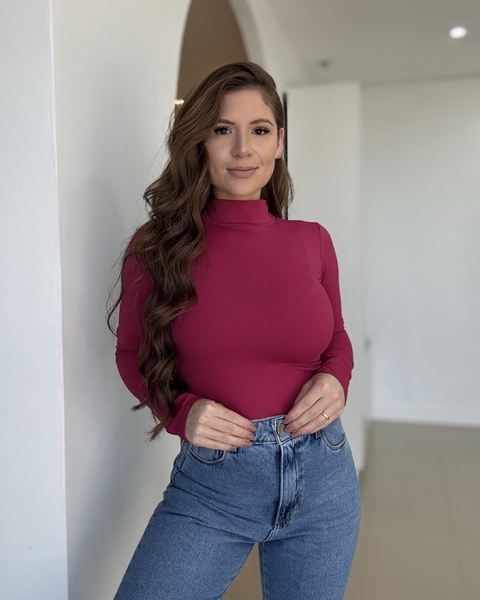 Body Manga Longa Gola - comprar online