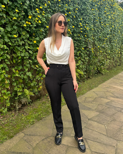 Calça Alfaiataria Feminina - Friso Frontal - loja online