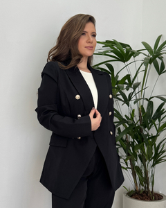 Imagem do Blazer Alfaiataria Feminino Premium - Botões Dourados
