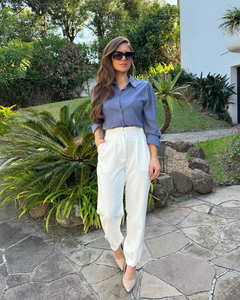 Calça Cenoura Alfaiataria Feminina - comprar online