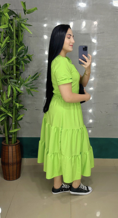 Vestido sedinha - loja online