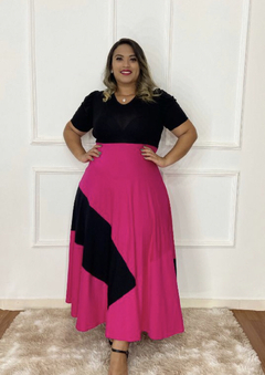 Vestido Bicolor