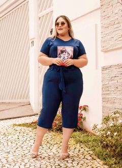 Calça pantacourt - comprar online