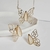 Conjunto Butterfly Nautilus - FABIANA COELHO ACESSÓRIOS